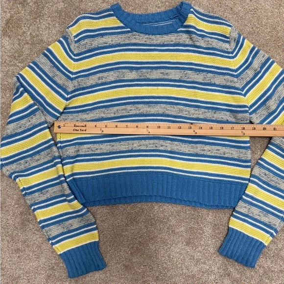 ROSIE ASSOULIN Striped Knit Cotton Jumper - size Large - Pristine Condition - Picture 9 of 16